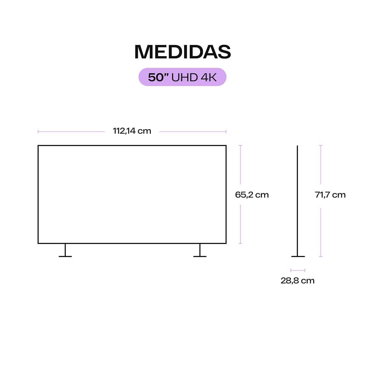 Smart Tv Led 50